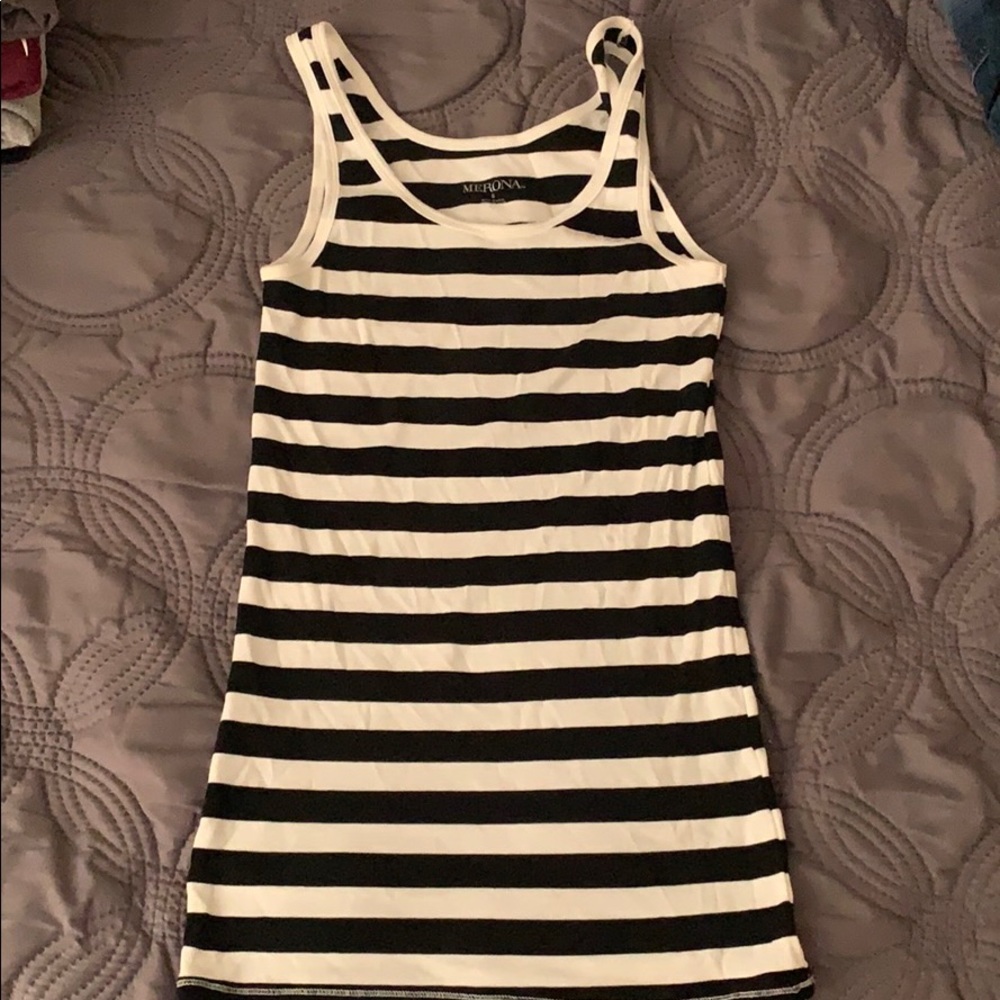 Striped tank top